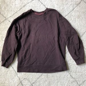 Lululemon perfectly oversized crew sweatshirt